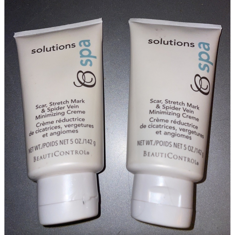 BeautiControl Spa Solutions Scar Stretch Mark Spider Vein Minimizing Creme Lot 2